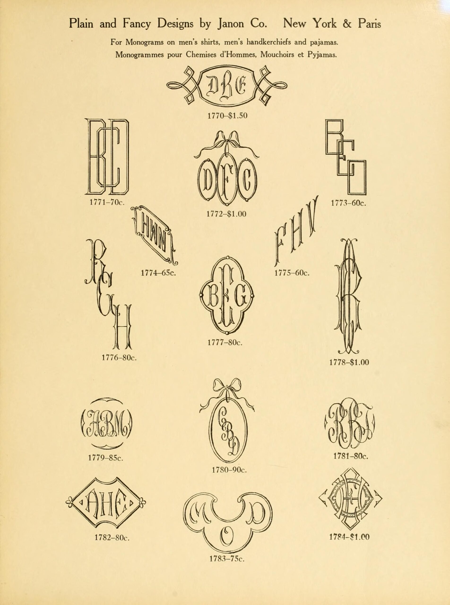 Fine hand embroidery; : Janon co. [from old catalog] : Free Download, Borrow, and Streaming : Internet Archive