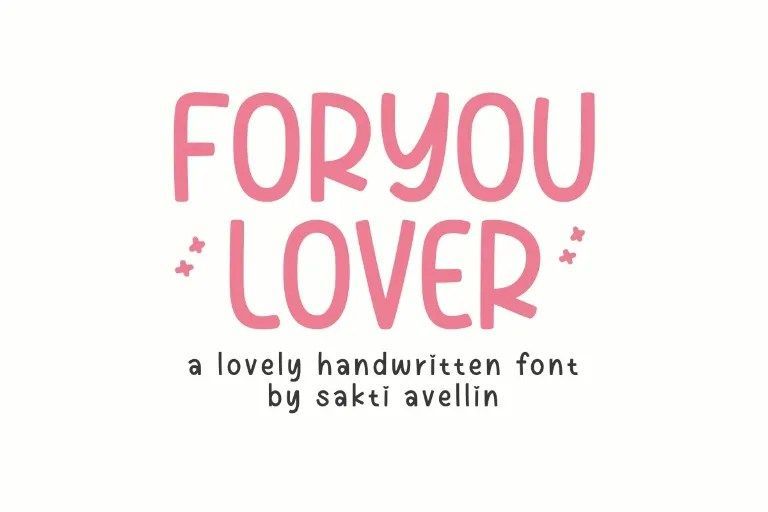 Foryou Lover Font