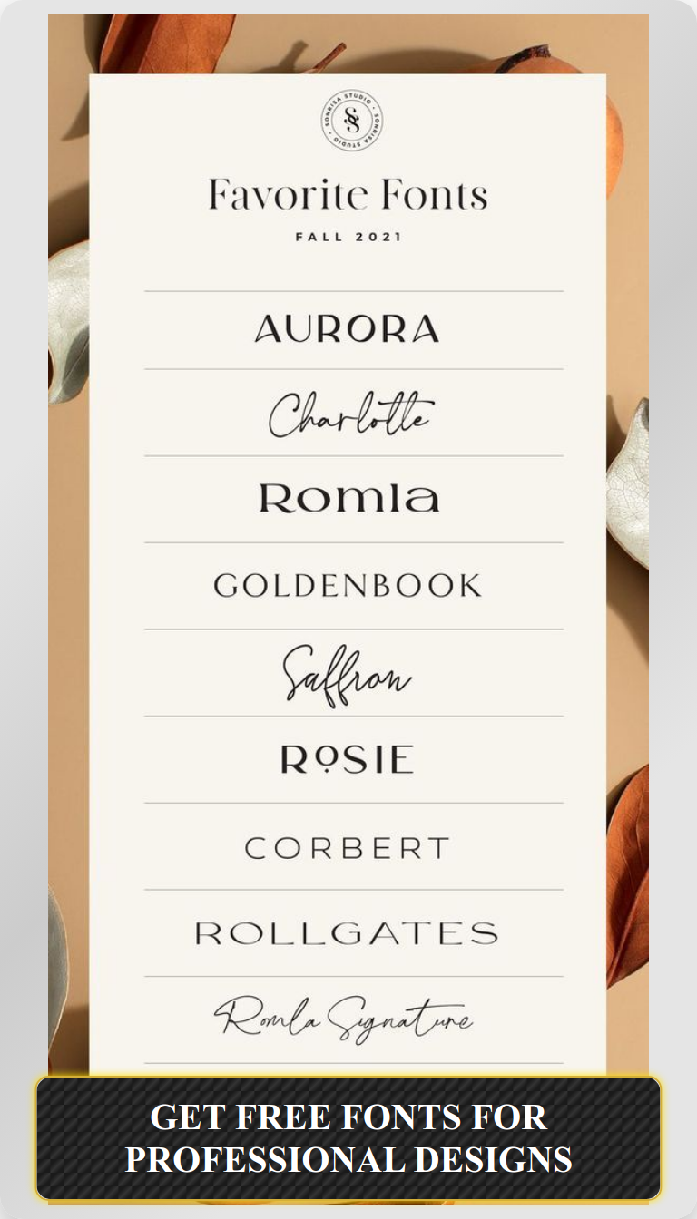 Discover Elegant Fonts Free: Top Picks for Stunning Designs