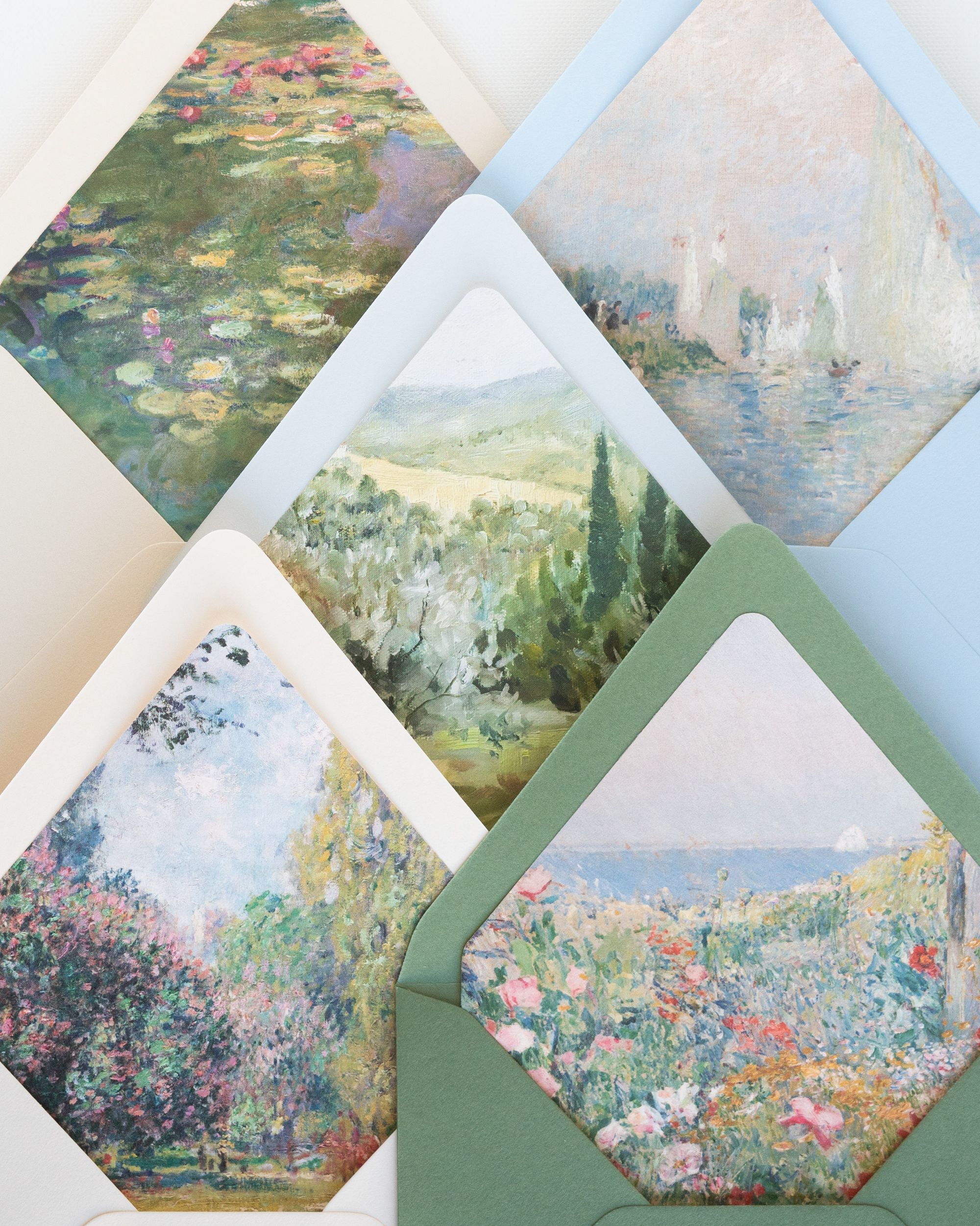 Envelope Liner Artwork — Fine Art Wedding Stationery