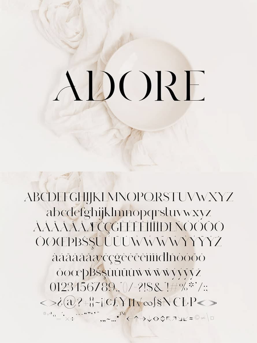 30 Modern Serif Fonts for Clean and Elegant Designs — GDJ| 2025 Edition✨