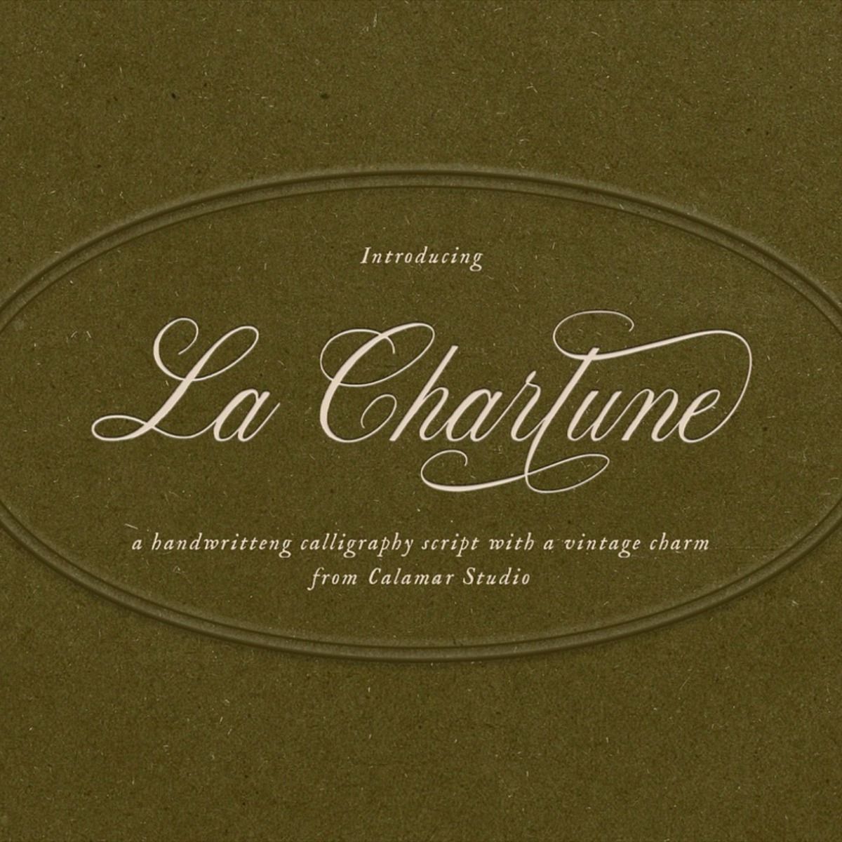 La Charlune  Handwritten Script