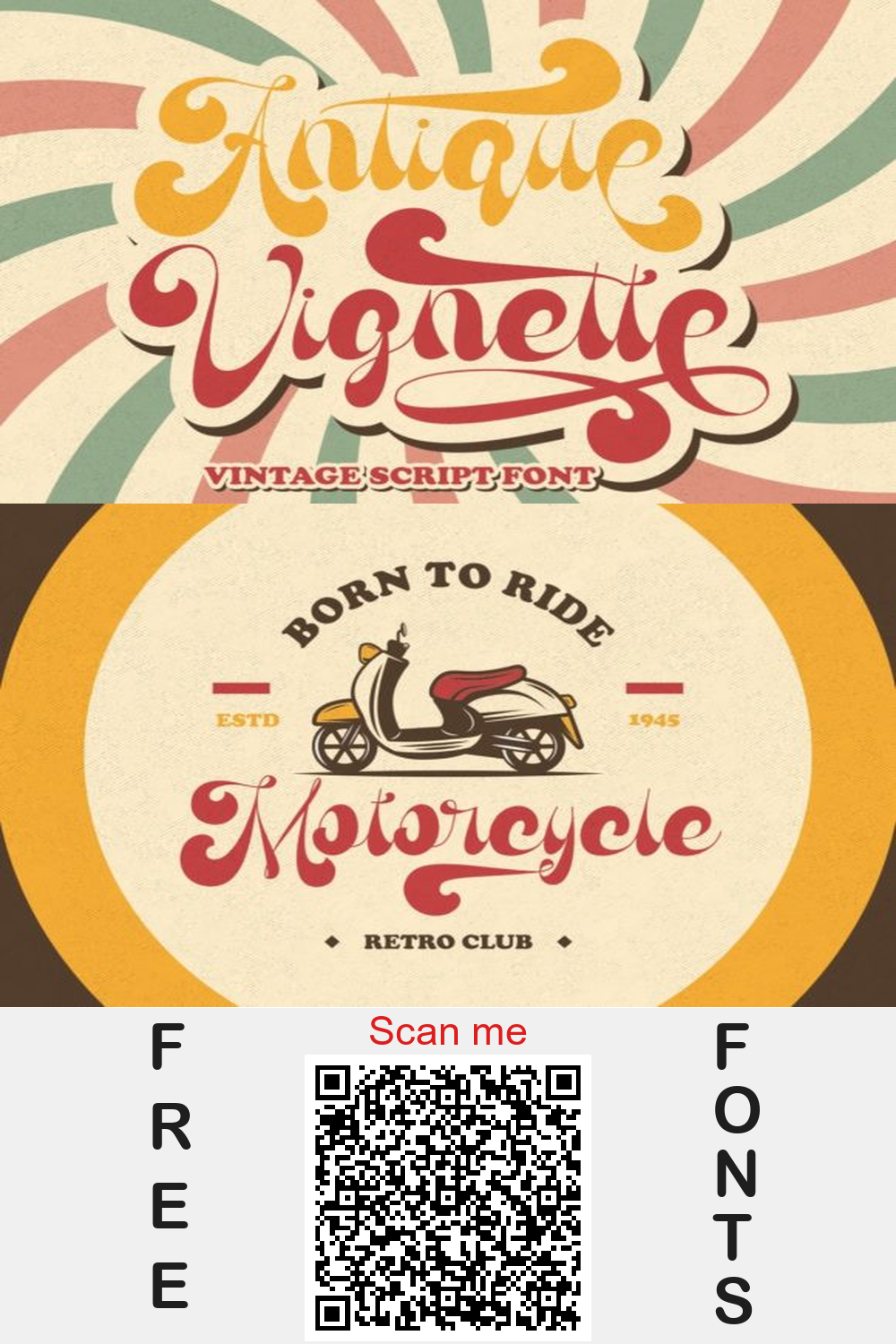 Antique Vignette Font