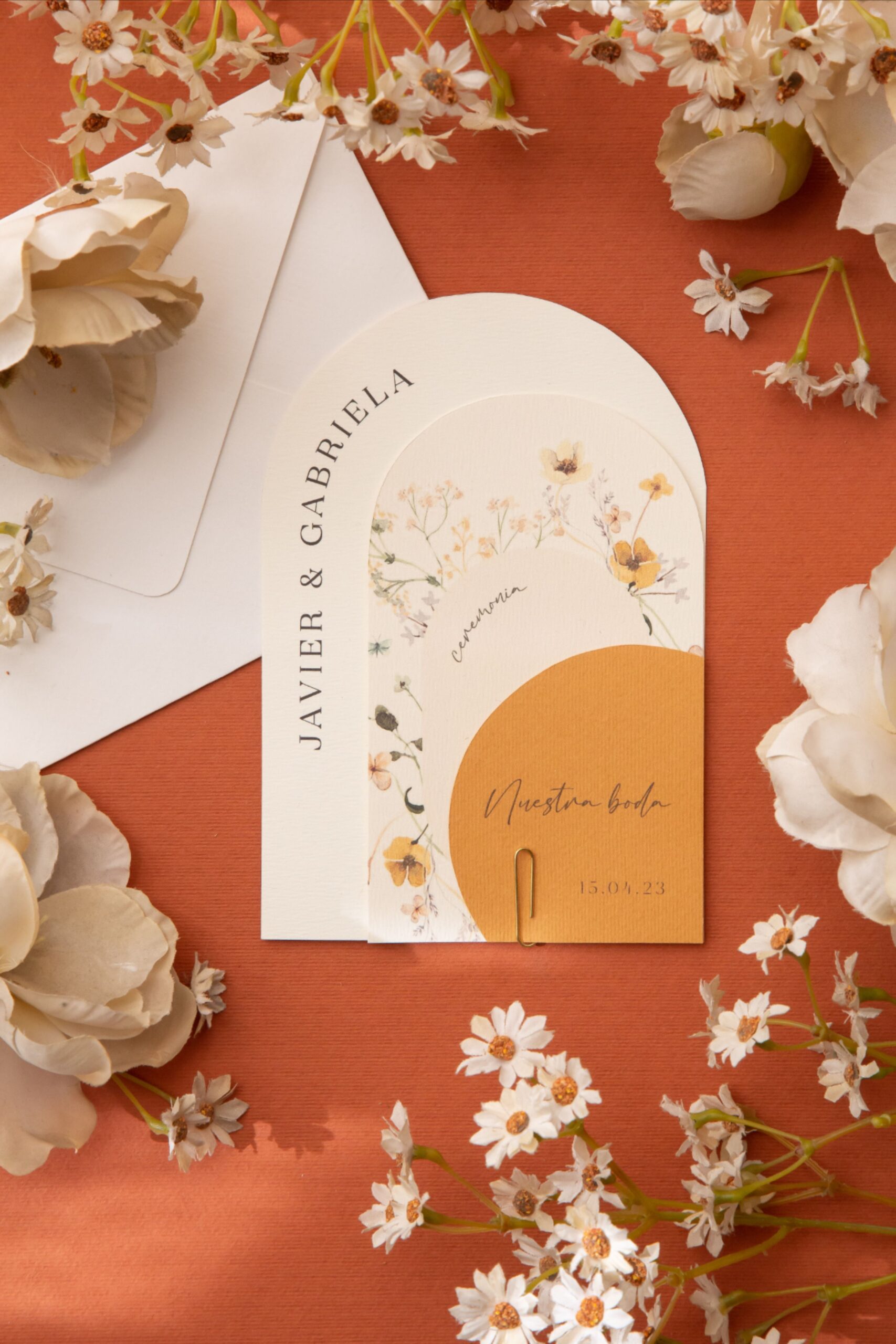 Invitación de boda Arcos #transperentinvitations