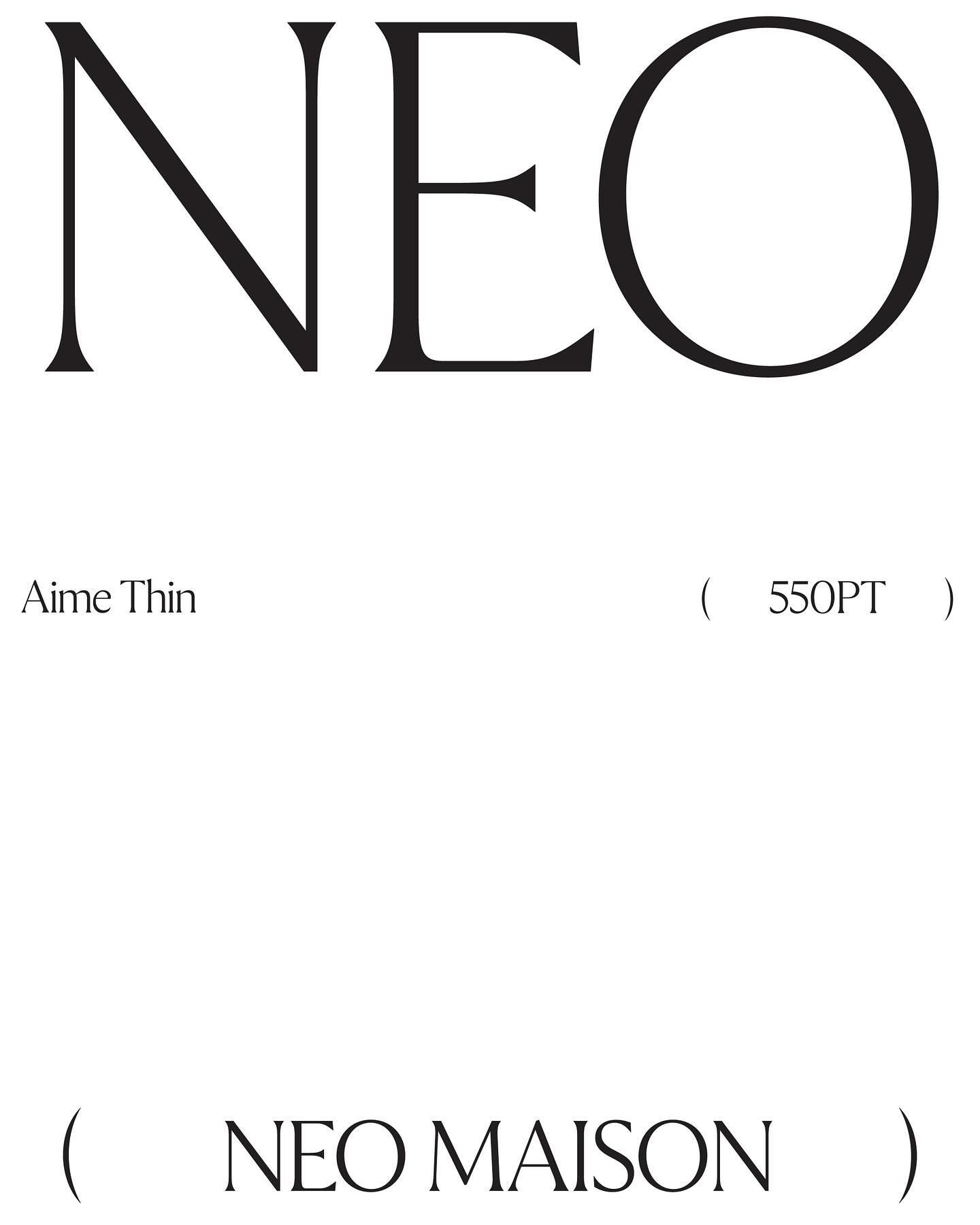 Aimé: Warm, modern flared serif font with calligraphic influence