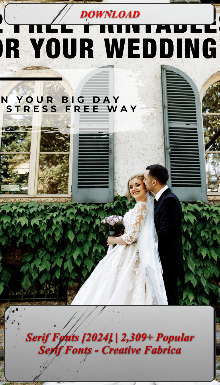 Serif Fonts [2024] | 2,309+ Popular Serif Fonts — Creative Fabrica