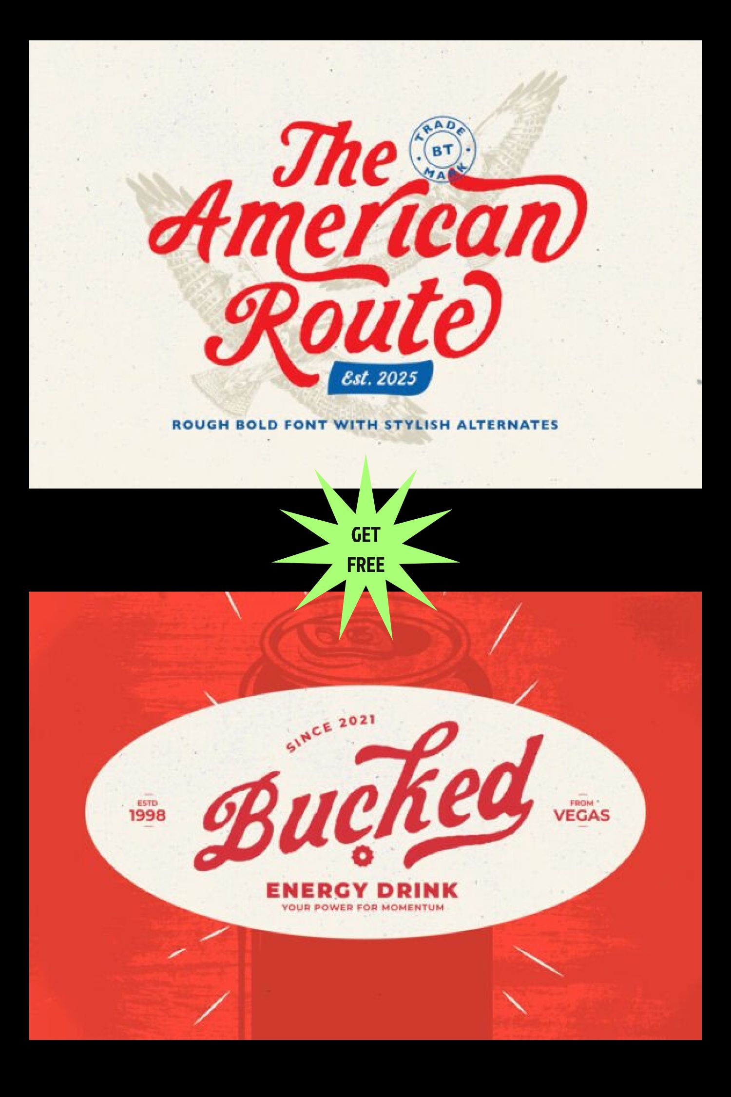 Bold Rough Font with Style. GET FREE FONT OF 2025