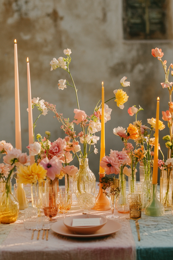 Bring the Outdoors In: 31+ Wildflower Wedding Table Ideas