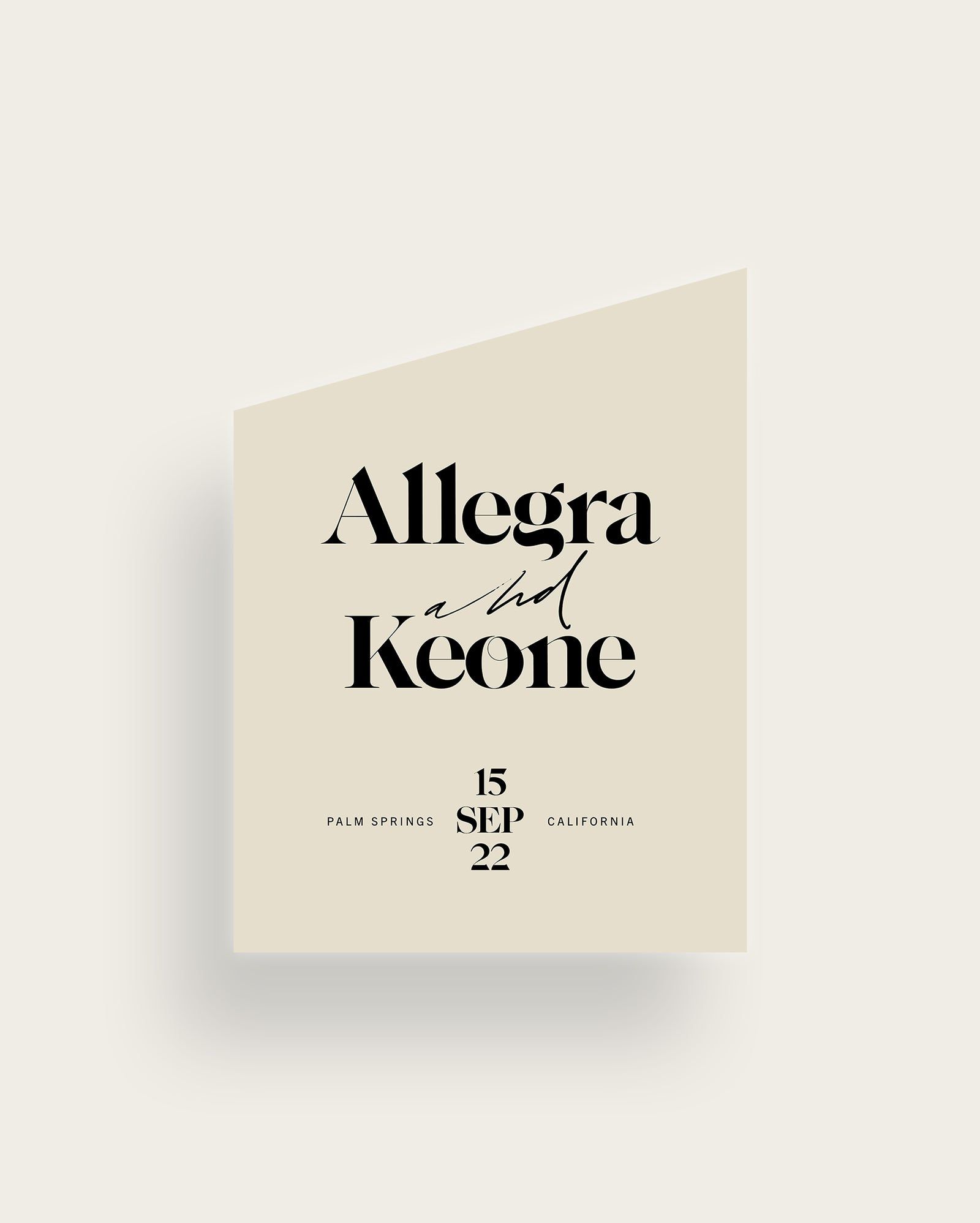 Skyline Slant Up Welcome Sign