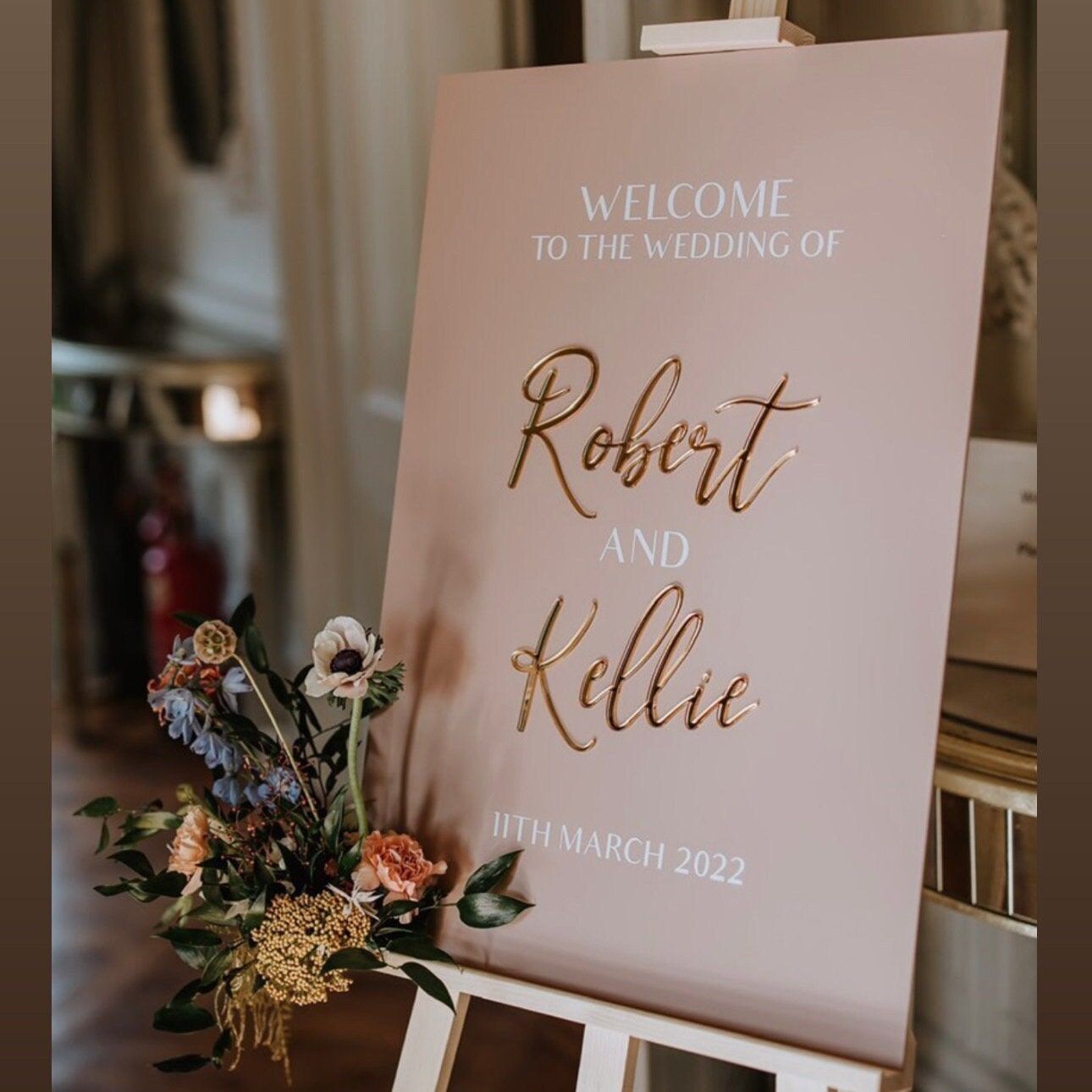 FULL Acrylic welcome sign, welcome sign, Wedding Welcome Sign, acrylic Welcome Sign,   Wedding signs
