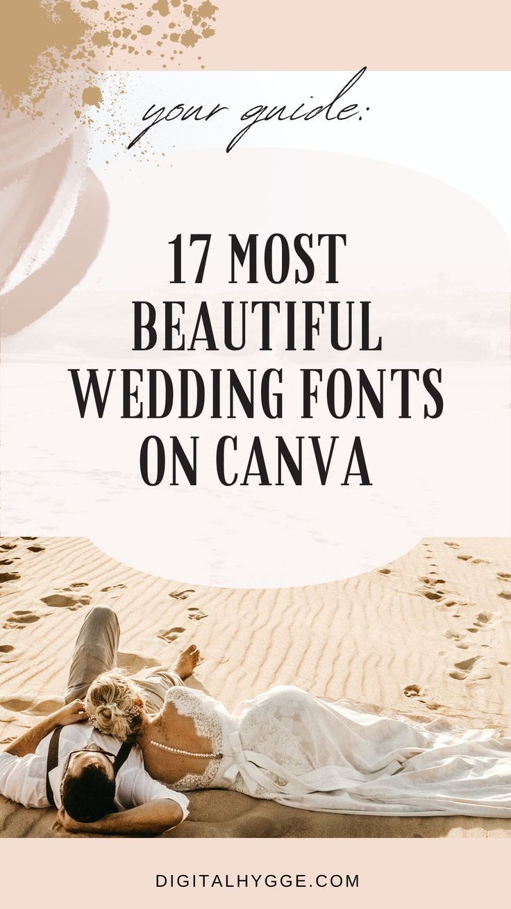 Best Wedding Fonts on Canva 2025
