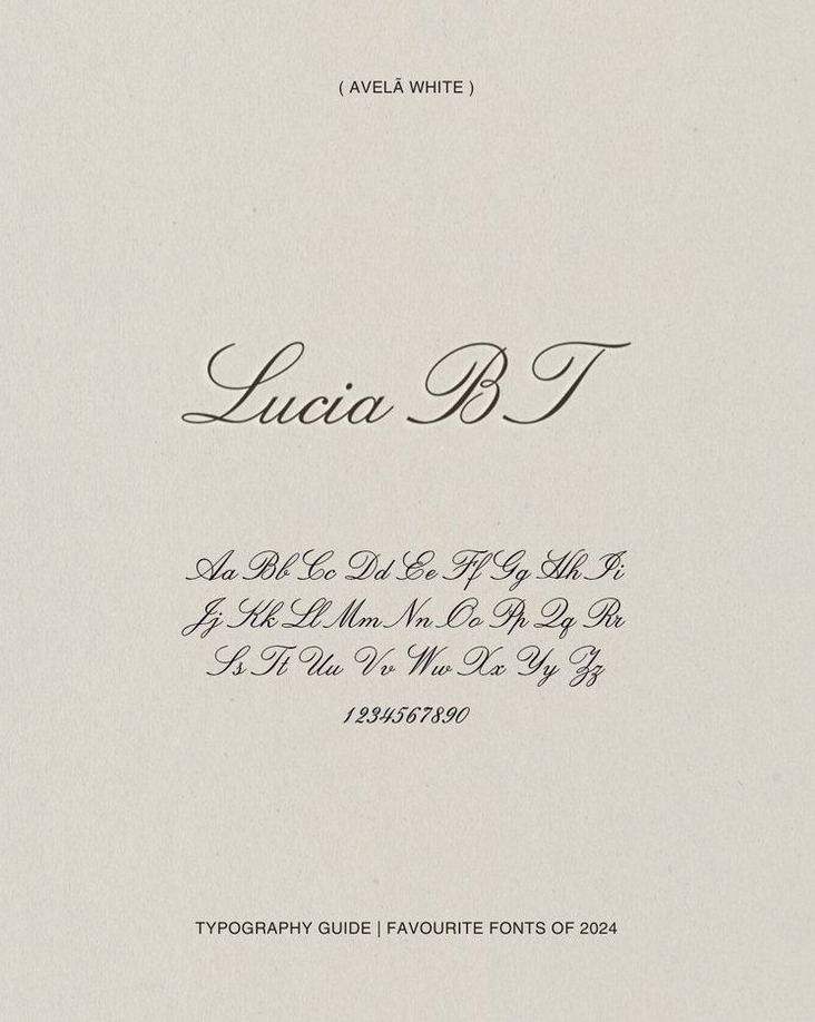 Top Wedding Fonts of 2024: Curated Collection for Your Big Day 💍 in 2025 | Elegant cursive fonts,