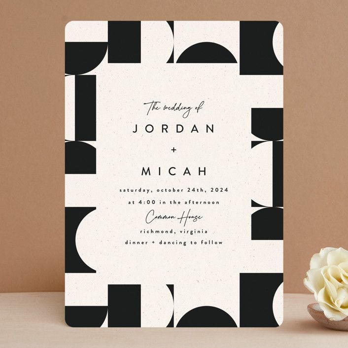 Our favorite modern wedding invitations from Minted — 100 Layer Cake