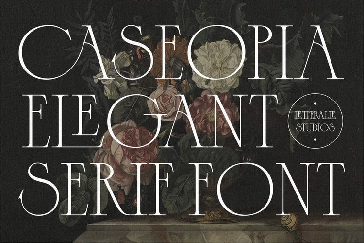 Caseopia — Elegant Display Serif Font