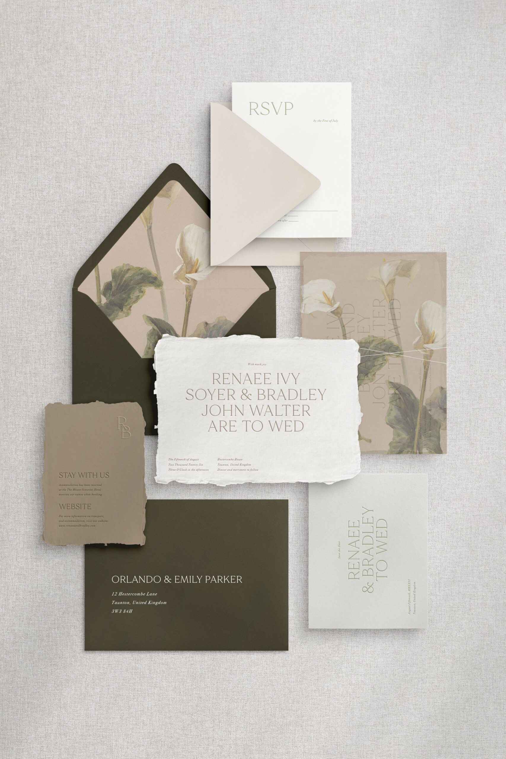 Shop Wedding Invitations | Elegant Designs Awaits — Michaela McBride Calligraphy