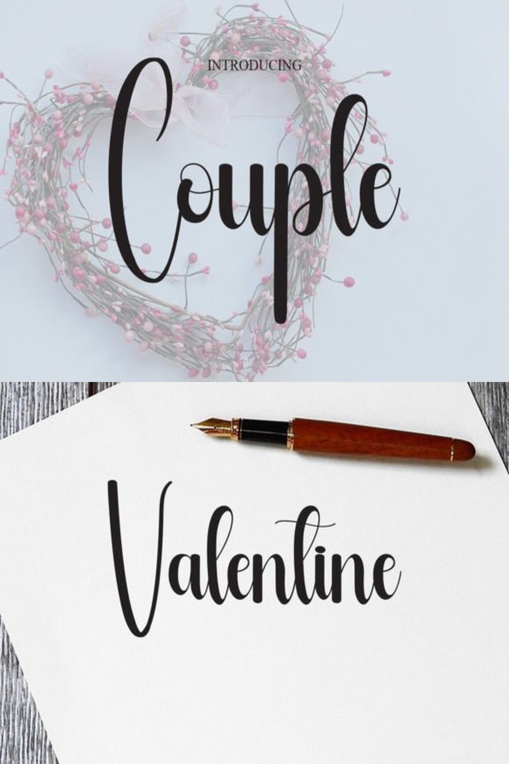 Couple Font: Sweet and Delicate Handwritten Script for Wedding Invitations