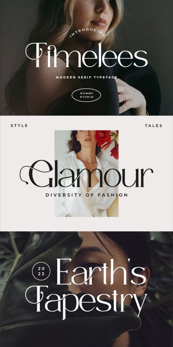 Timeless Modern Serif Font