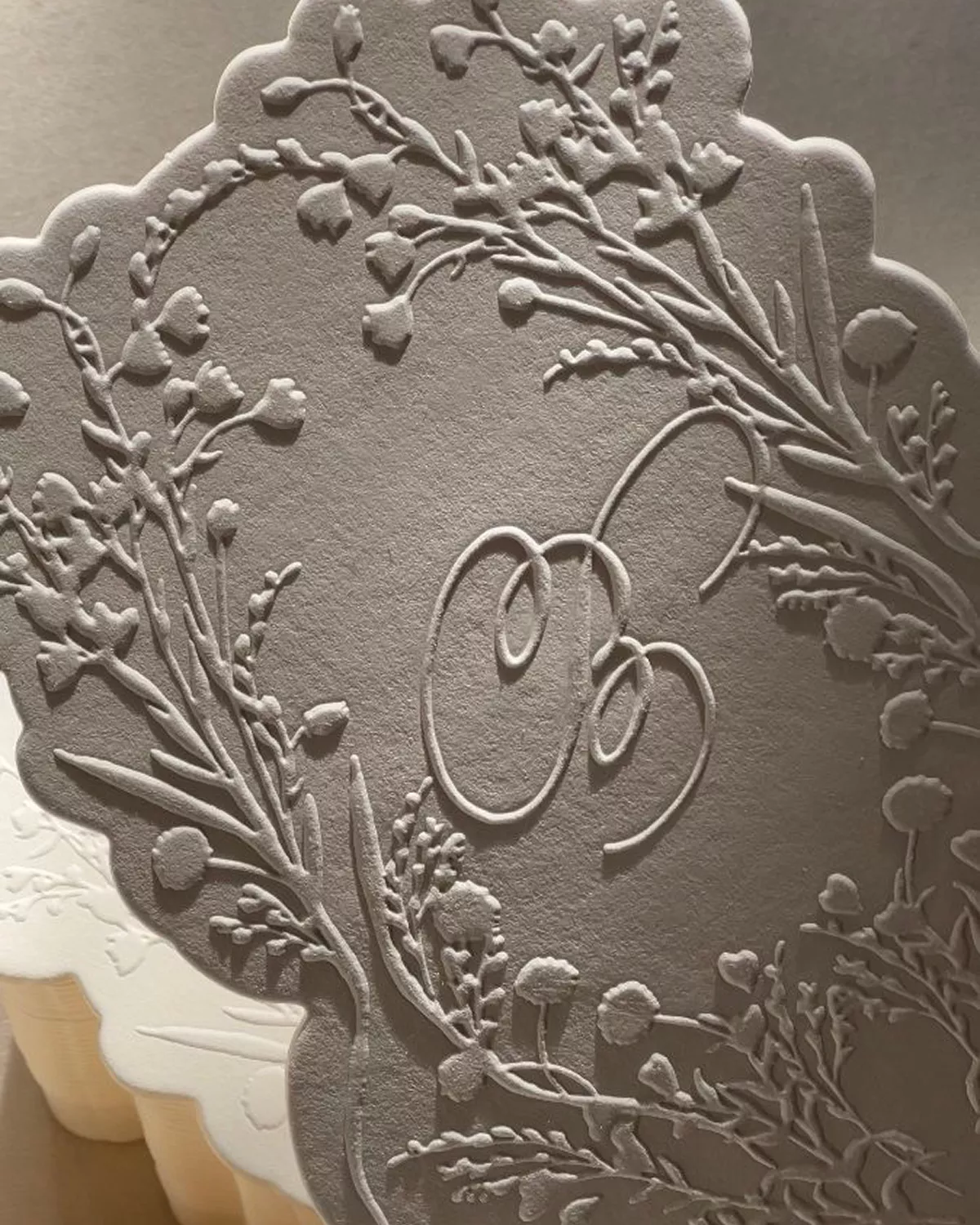 Blind Embossed Wedding Stationery Ideas