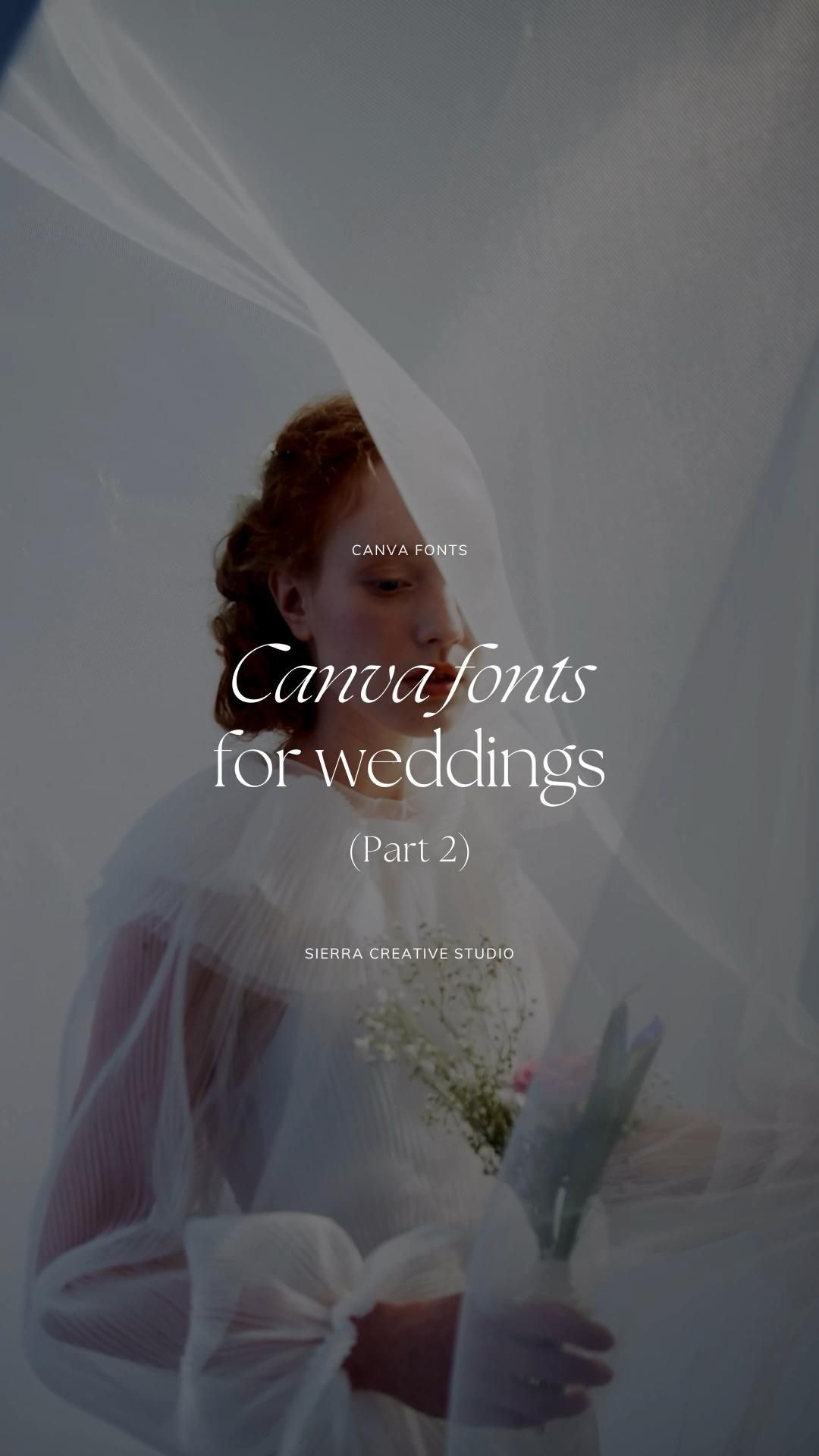 Best Canva Fonts for Wedding Design | Elegant Fonts for Wedding Invitations