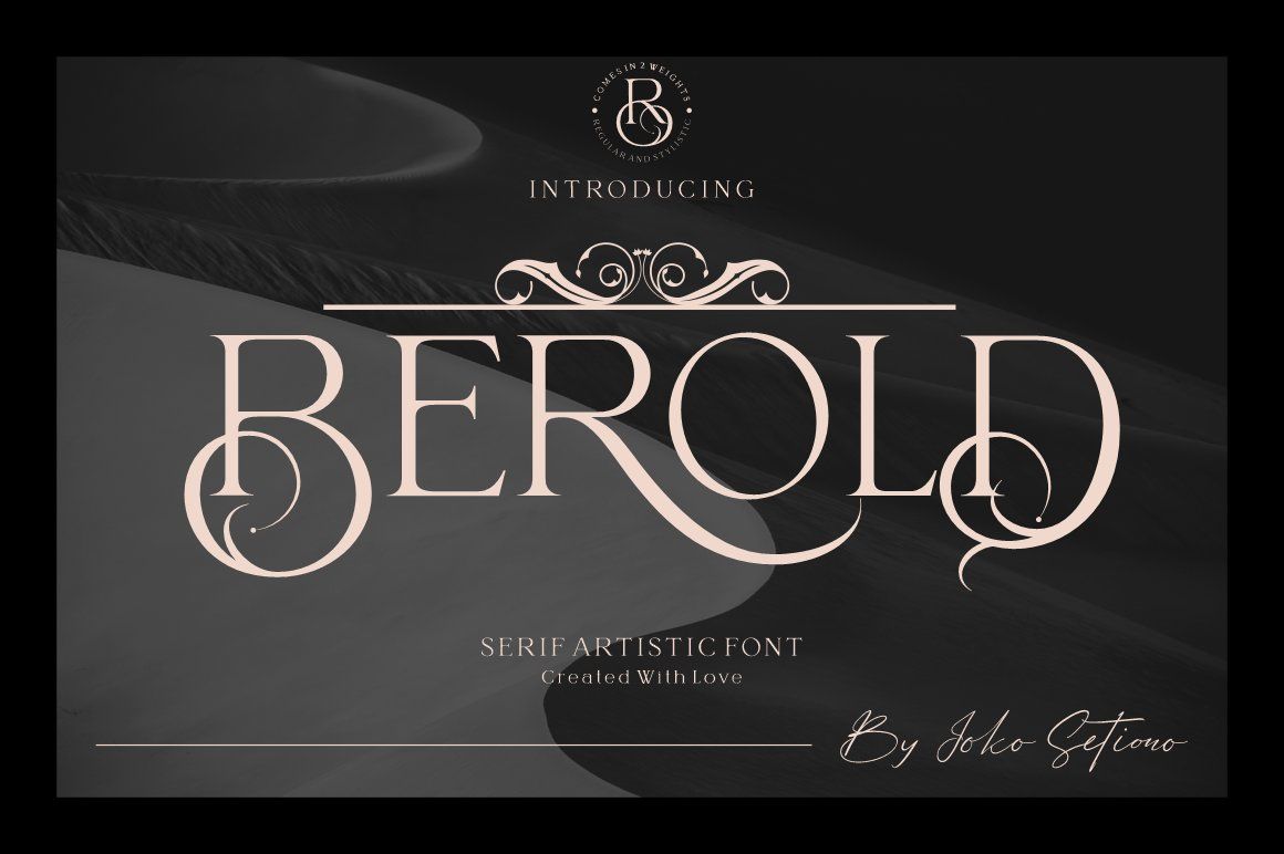 Berold — Serif Artistic Font