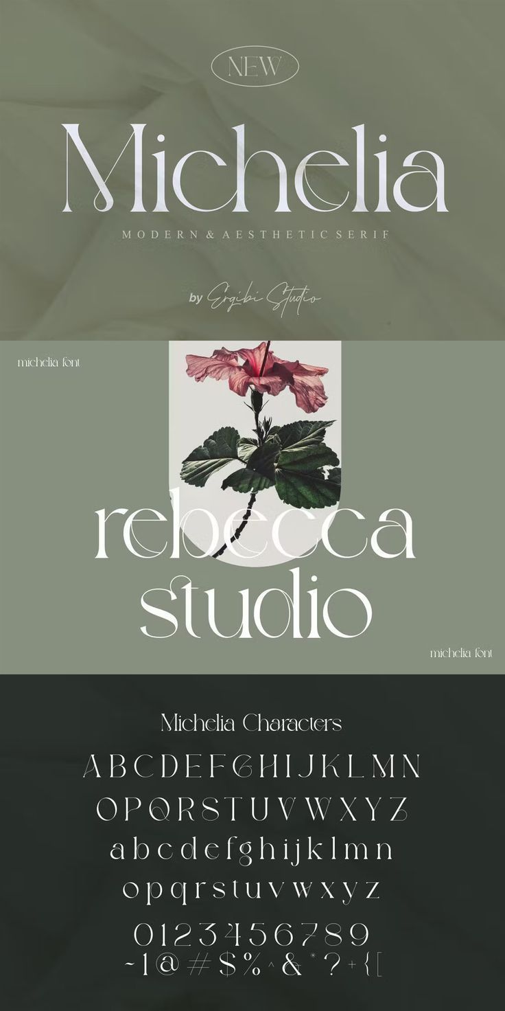 Michelia Decorative Font