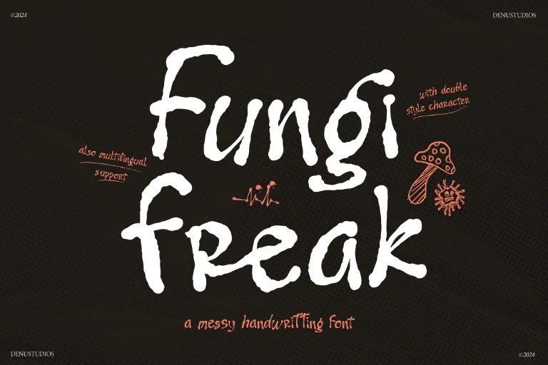 Fungal Frenzy Font
