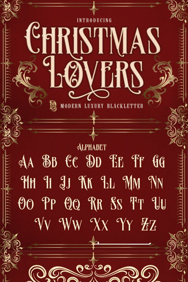 Christmas Lovers Font🔥