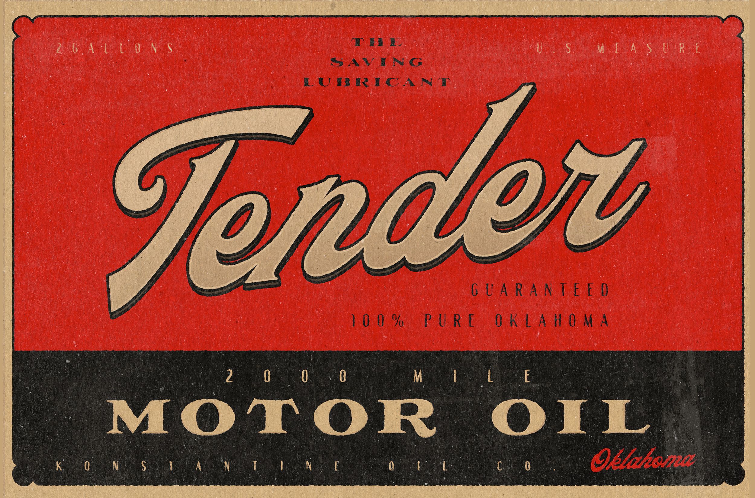 Fathers — Vintage Old Lettering Font | Konstantine Studio