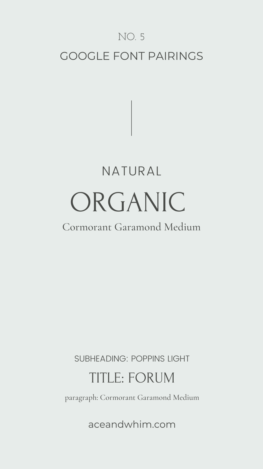 Free Google Font Pairings that actually look great!