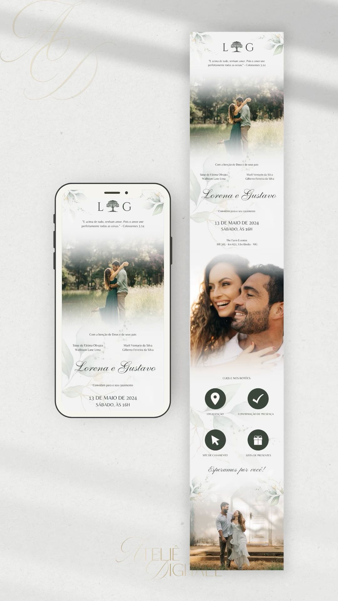 Convite Digital Interativo