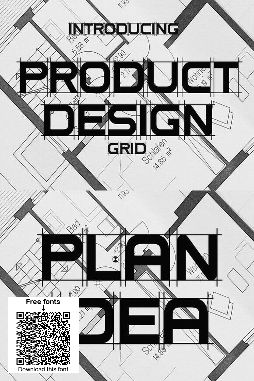 Product Design Font