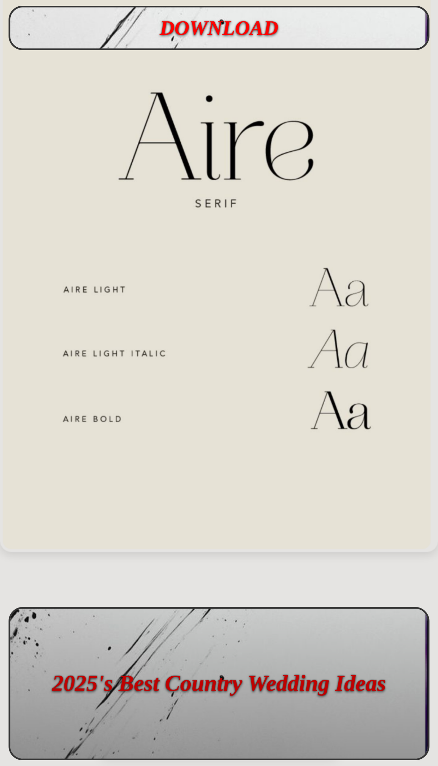 2025’s Best Country Wedding Ideas