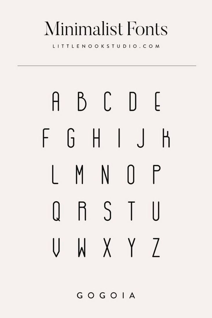 Typografie Lettertypen