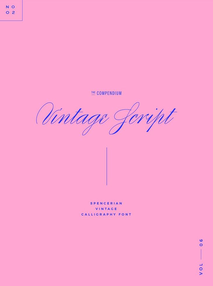 Favorite Fonts of the Month : Vol 06 — Saffron Avenue