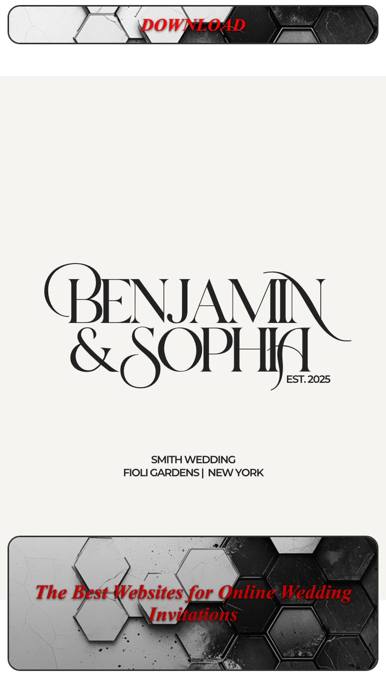 The Best Websites for Online Wedding Invitations