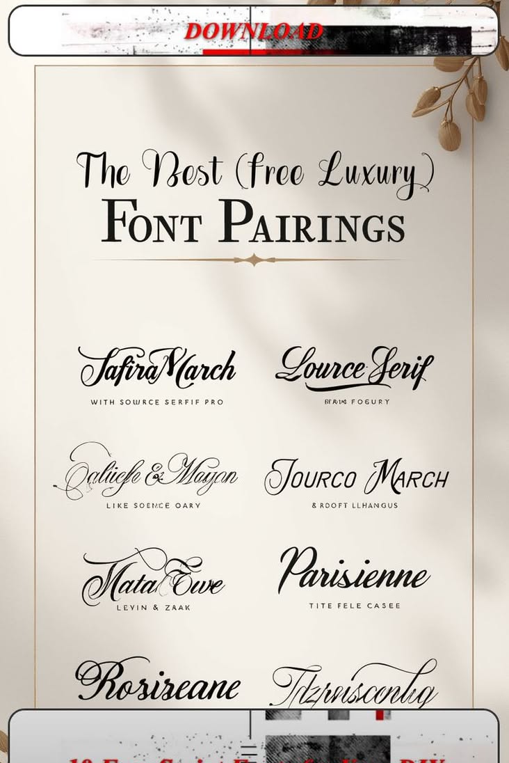 18 Free Script Fonts for Your DIY Wedding Invitations | A Practical Wedding