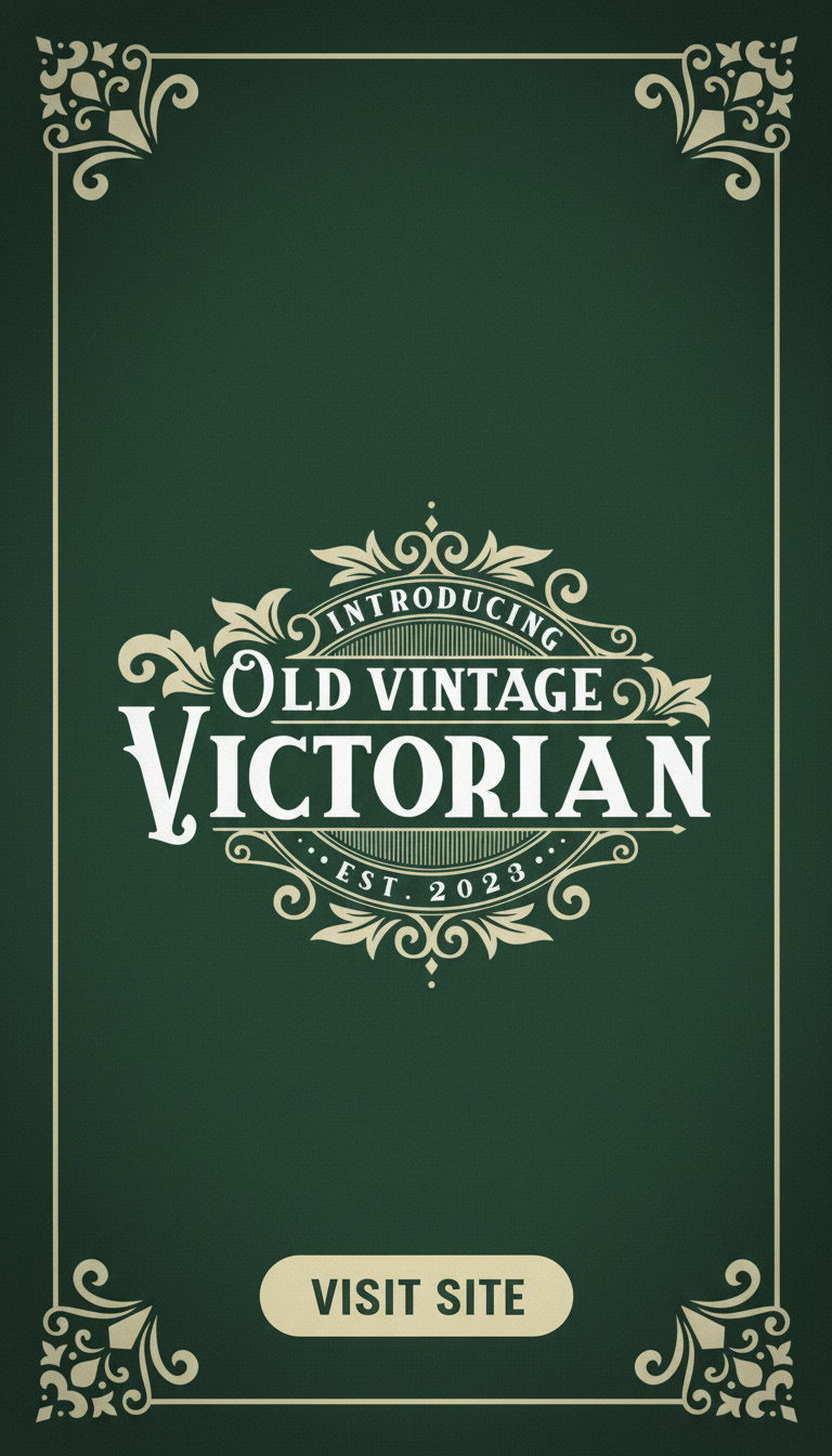 Old Vintage Victorian Font