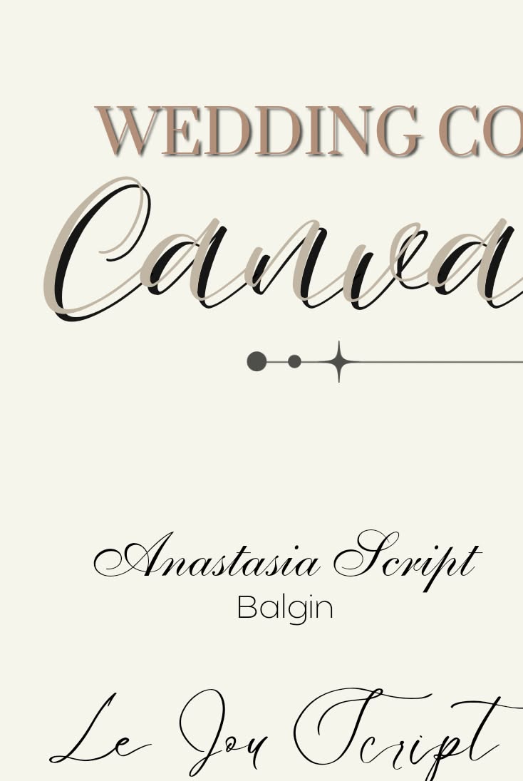Top Free Wedding Font Combos to Create Your Dream Invitations on Canva