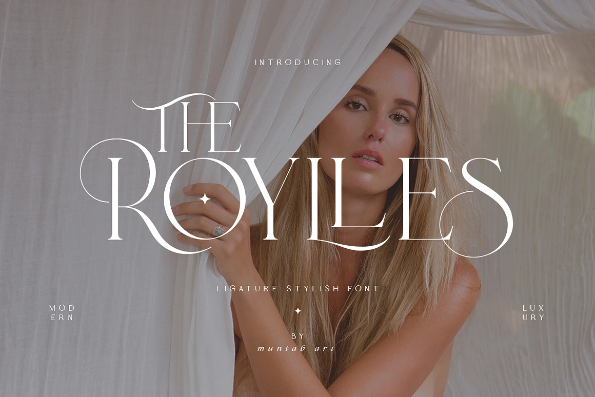 Roylles | Ligature Stylish Font