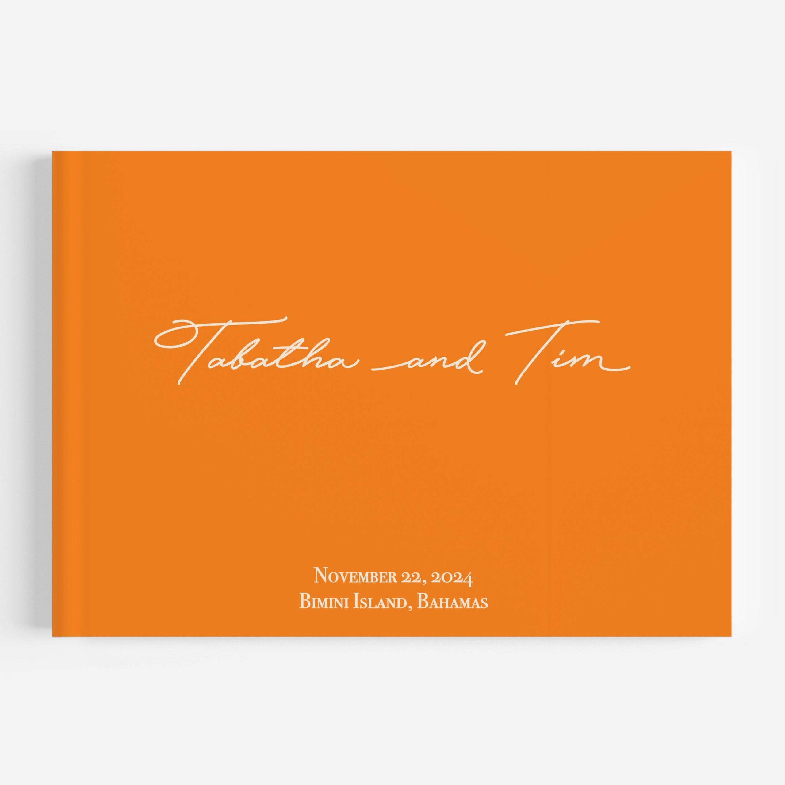 Livre d’or personnalisé — Livre d’or personnalisé pour réception de mariage ou livre de dédicaces, fête de fiançailles ou shower de mariage, cadeau de mariage