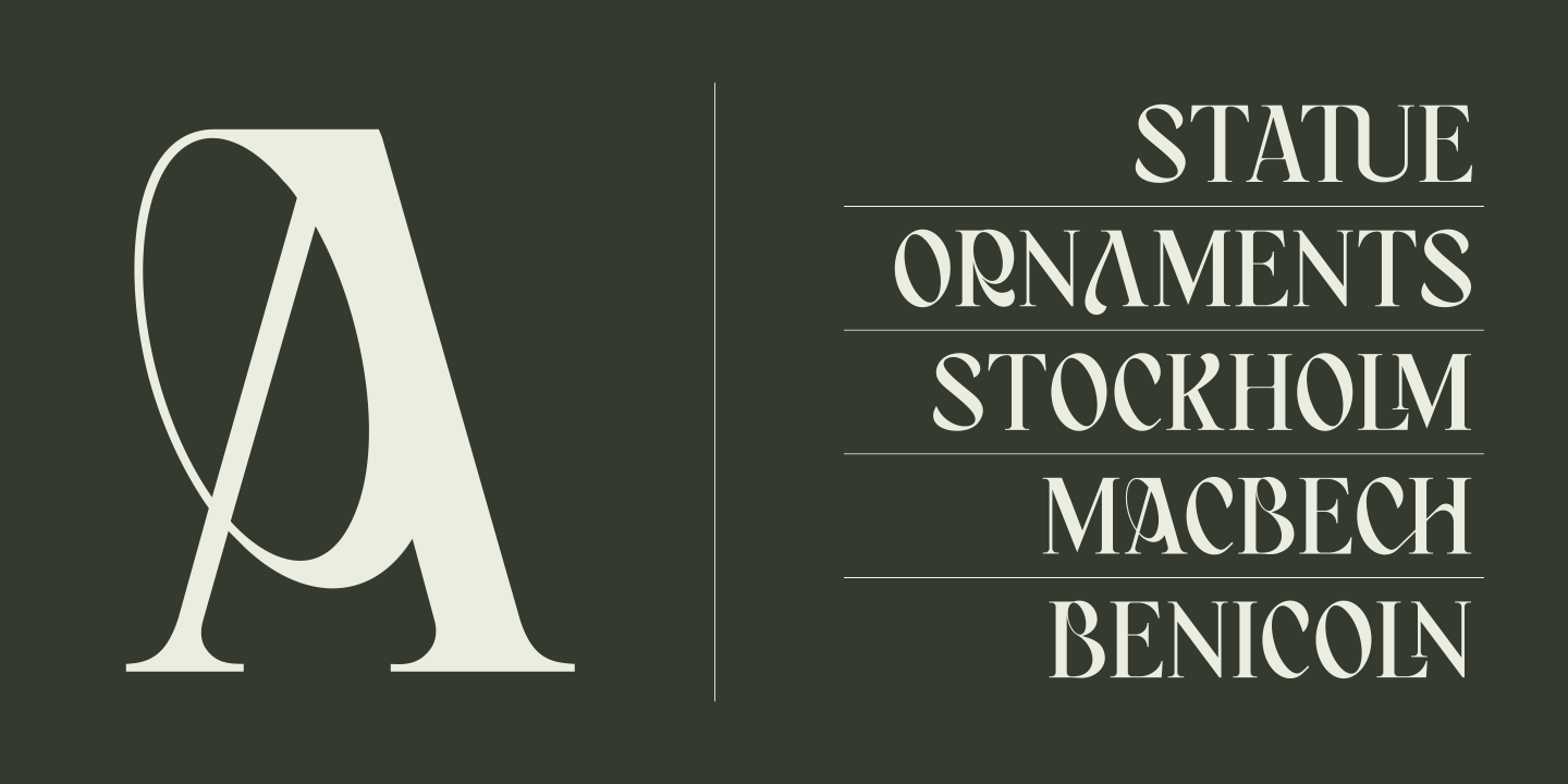 BAGERICH FONT — BAGERICH TYPE FOUNDRY