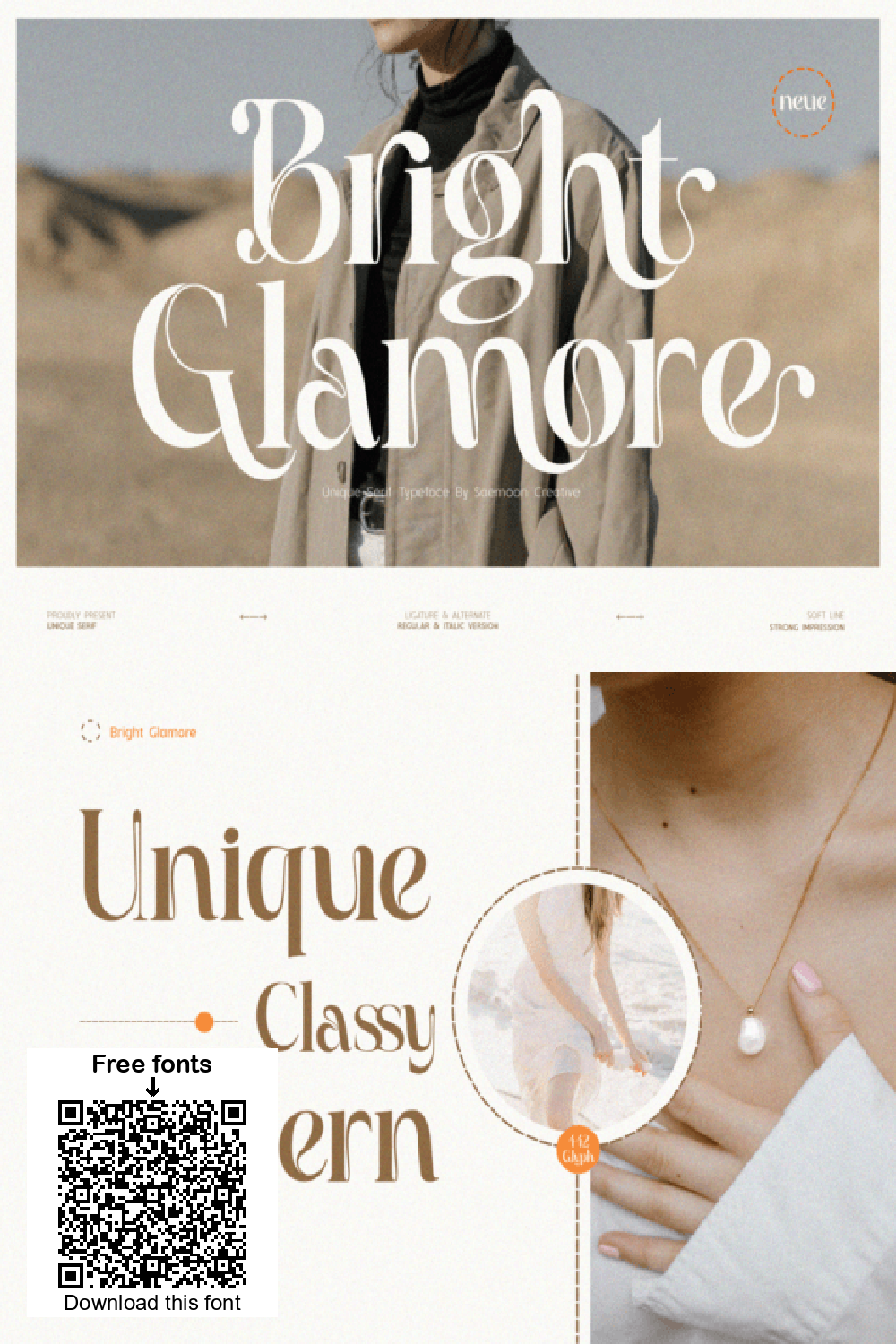 Bright Glamore Font