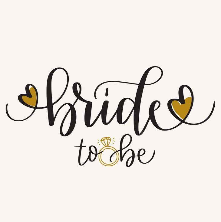 Bride to Be Wedding PNG and SVG Digital Files. 2 Digital Files. Cricut Cutting Files. Wedding, Bach