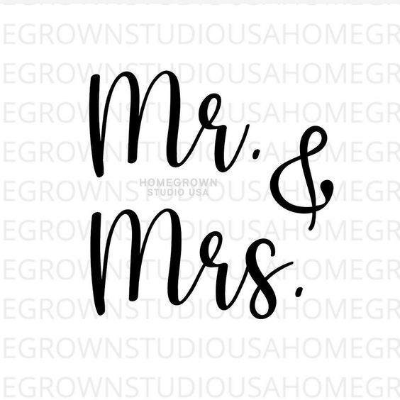 Romantic SVG Wedding Couple Sketches for Art