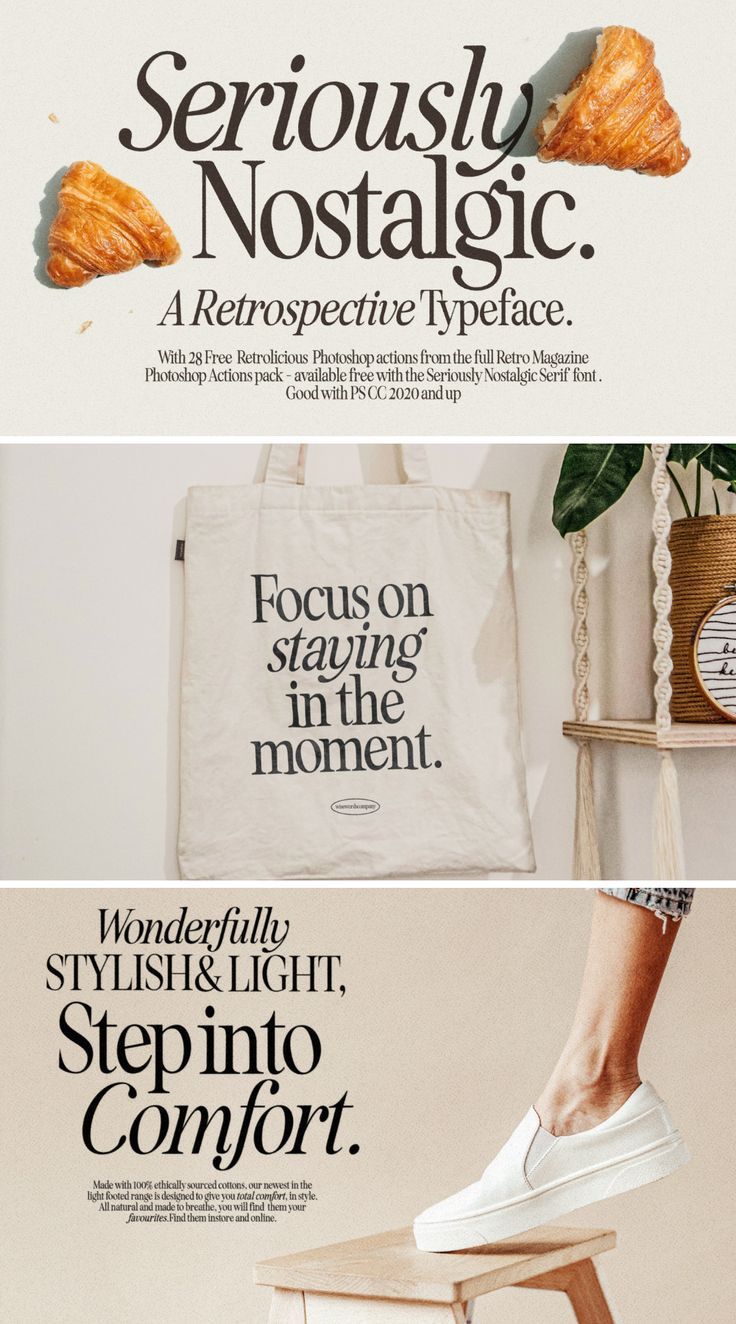 Seriously Nostalgic Serif