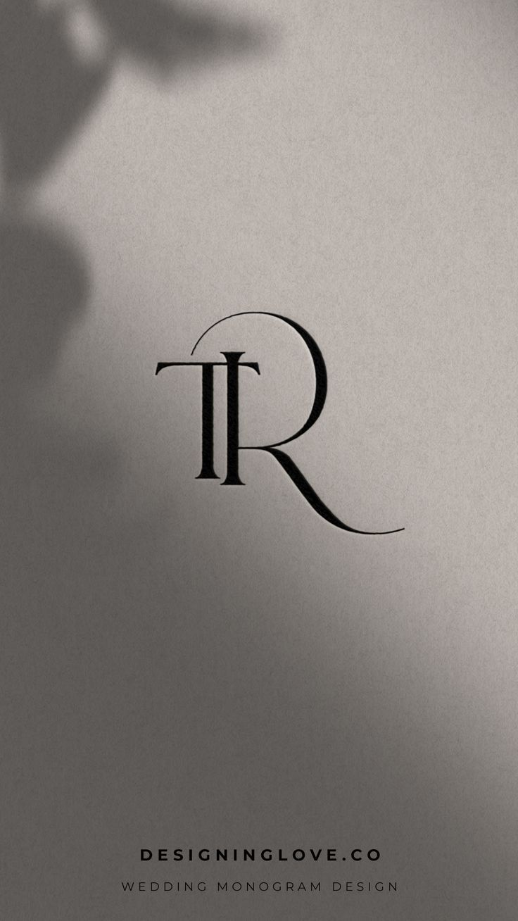 How to Wedding Monogram your initials the right way