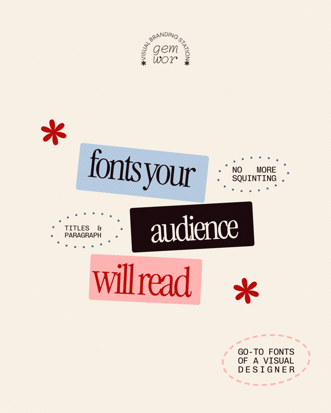 Fonts your audience will read| Digital font recommendations