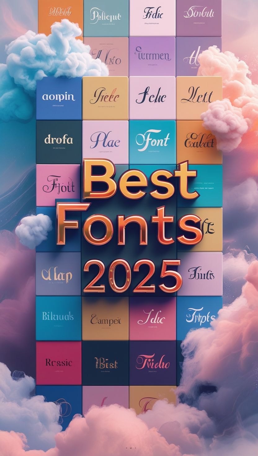 Elevate Your Art: The Best Fonts of 2025 for Designers! 🚀