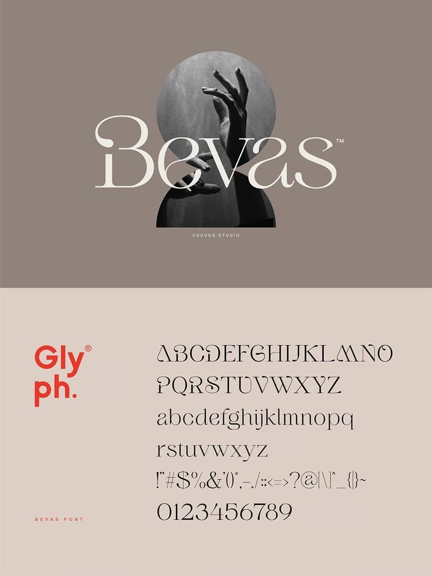 Stylish Contemporary Serif Typefaces for Elegant Design