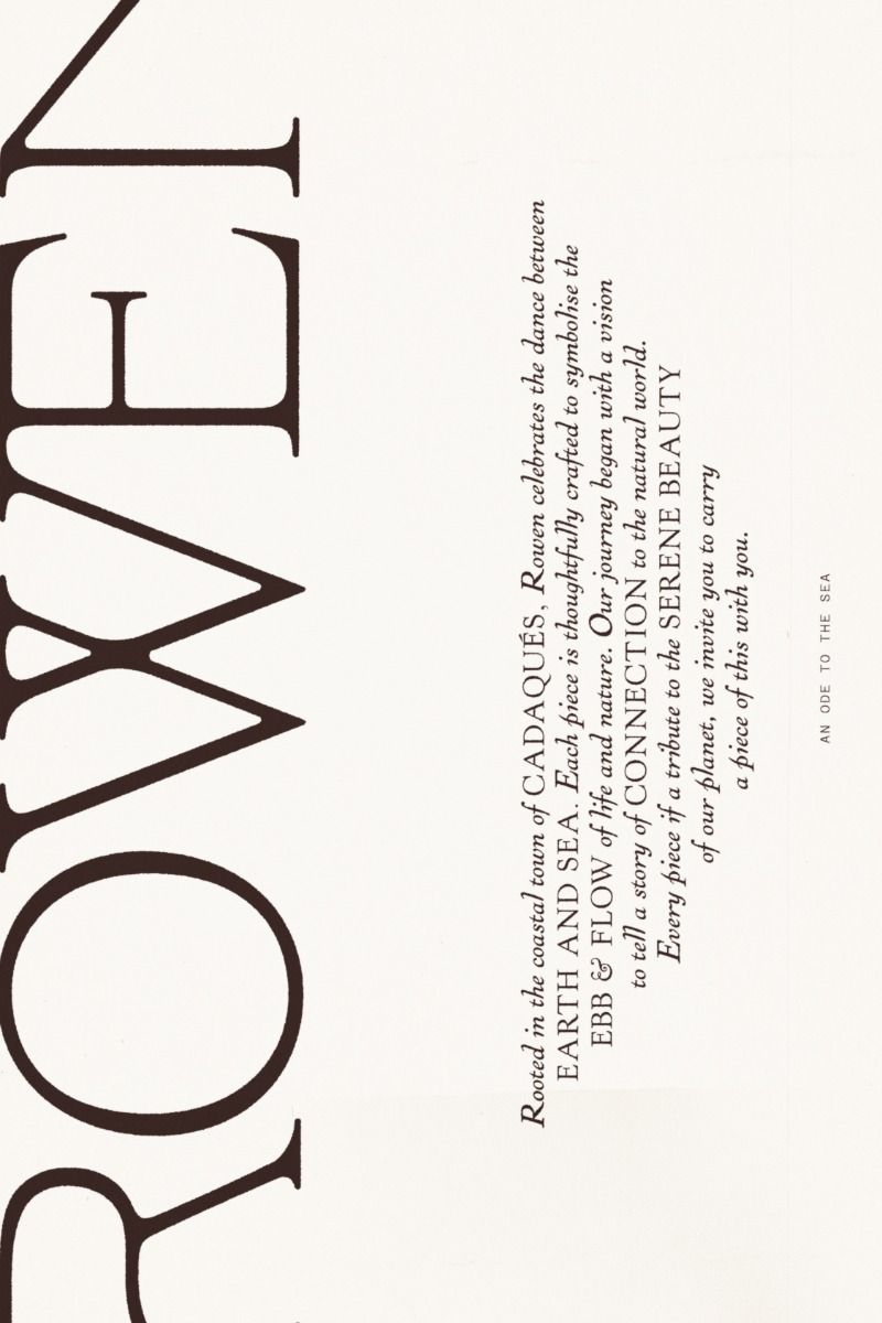 S-RL STUDIO – Brand Design for ROWEN